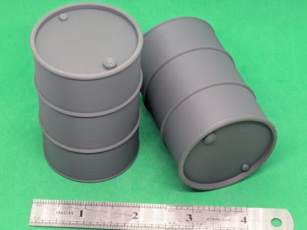 5 inch scale oil drum or barrel