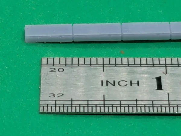 TT gauge (3mm) lineside trunking for model railway (pack of 8) - Image 3