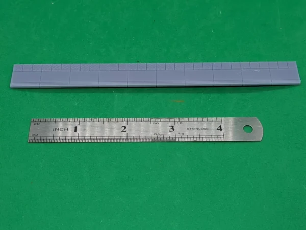 00 guage platform edging strips