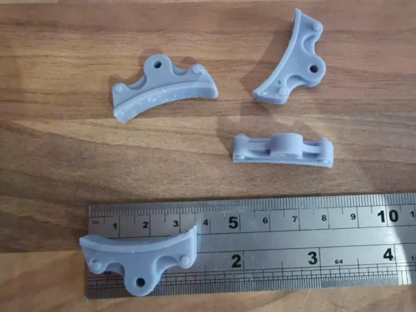 brake shoes for 5 inch gauge railway