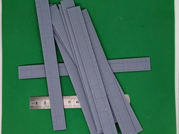 00 guage platform edging strips