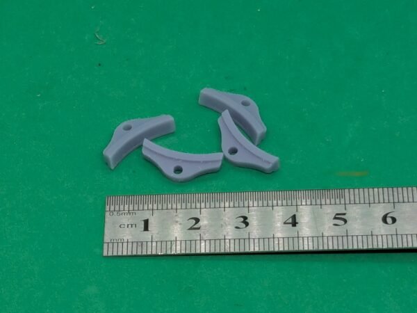 Gauge 3 wagon brake shoes