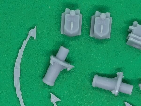 7mm L&Y railway good wagon parts