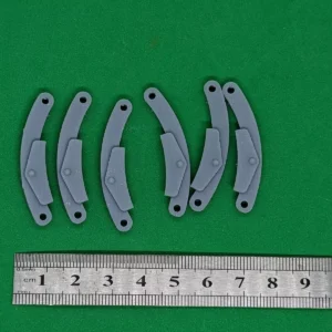 Curved gauge 3 brake shoes.