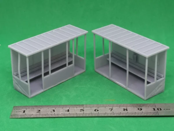 4mm platform shelters