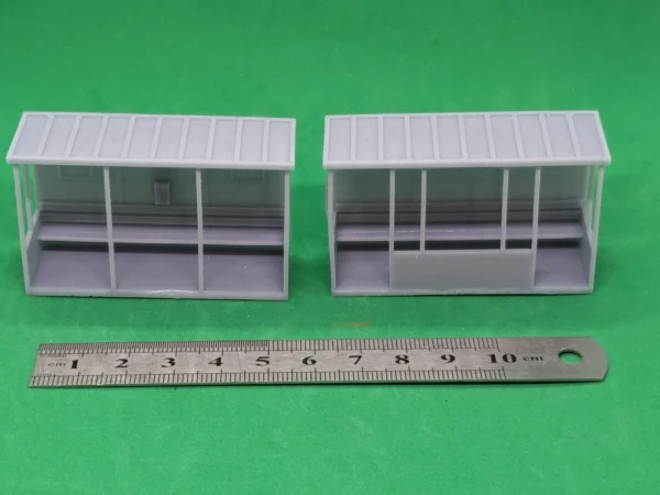 4mm platform shelters