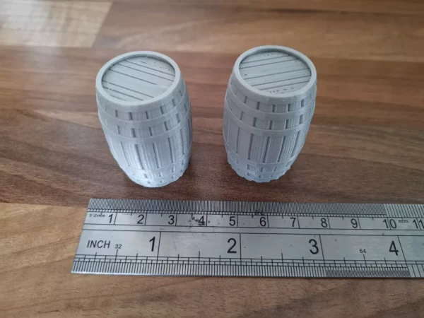 16mm wooden barrel