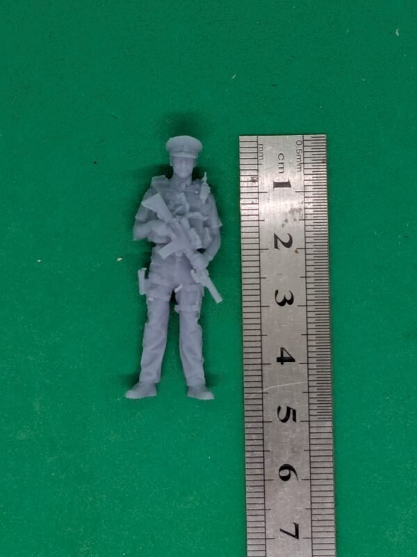 British armed police officer 7mm