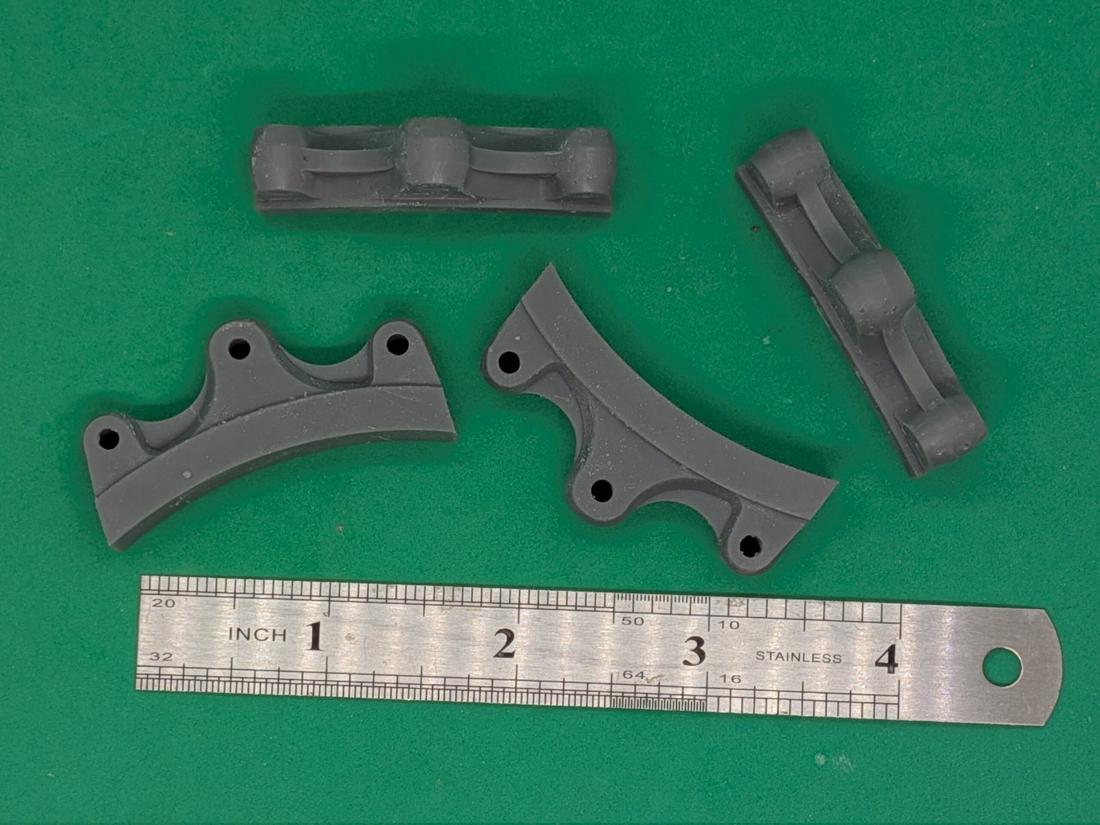 7 1/4 inch rch brake block