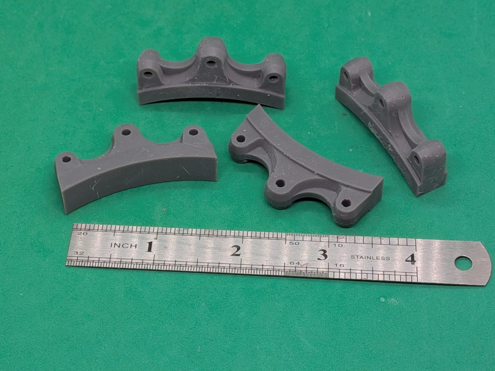 7 1/4 inch rch brake block