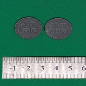 post office sign single sided