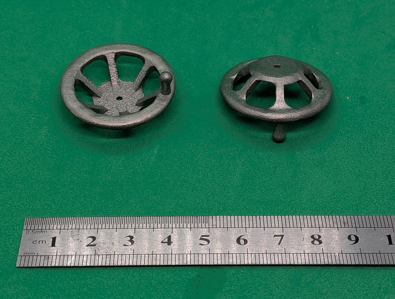 metal 3d printed hand wheel